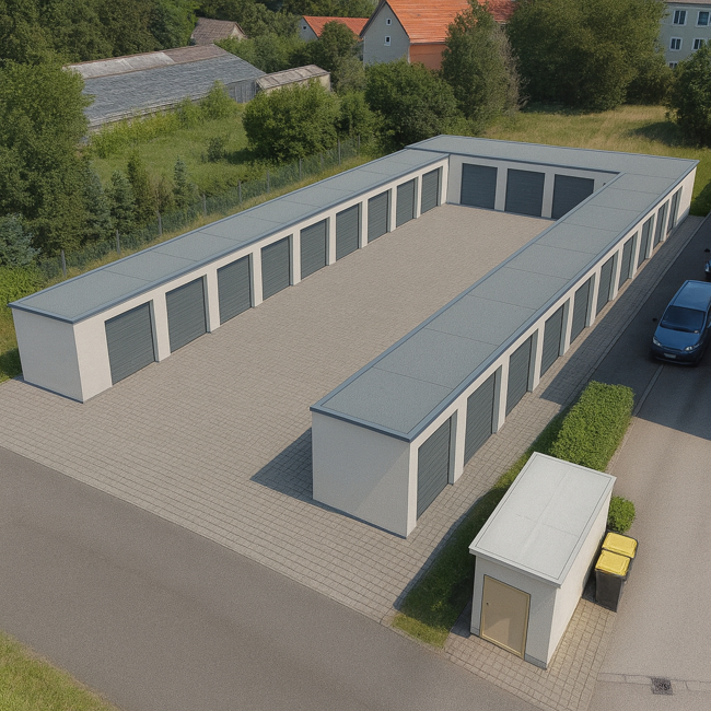 Planung, Garagenpark