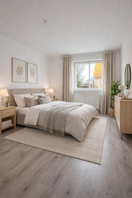 Schlafzimmer visualisert