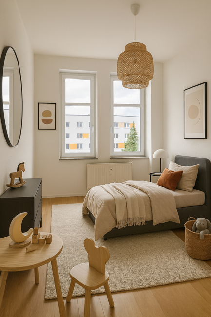 Kinderzimmer visualisiert 